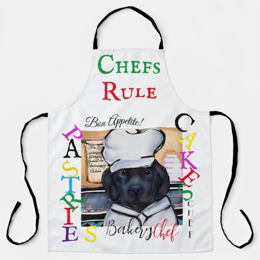 Neufundland-Hund Schürze (Vorderseite)