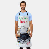 Neufundland-Hund Schürze (Getragen)