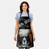 Neufundland-Hund Schürze (Getragen)