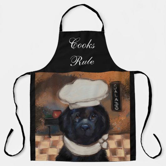 Neufundland-Hund Schürze (Vorderseite)