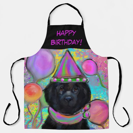 Neufundland-Hund Schürze (Vorderseite)