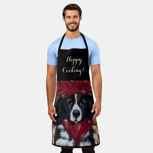 Neufundland-Hund Schürze (Getragen)