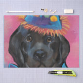 Neufundland-Hund Seidenpapier (Handwerk)