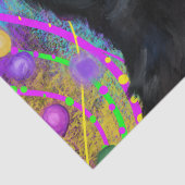 Neufundland-Hund Seidenpapier (Detail)