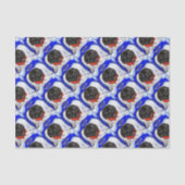 Neufundland-Hund Seidenpapier (Vorderseite)