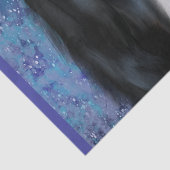 Neufundland-Hund Seidenpapier (Detail)