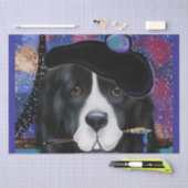 Neufundland-Hund Seidenpapier (Handwerk)