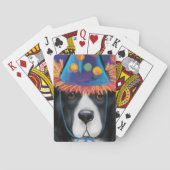Neufundland-Hund Spielkarten (Rückseite)