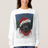 Neufundland-Hund Sweatshirt (Vorderseite)