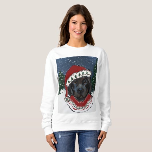 Neufundland-Hund Sweatshirt (Vorne ganz)