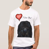 Neufundland-Hund T-Shirt (Vorderseite)