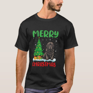 Neufundland Hund Tree Xmas Sweater Men Ugy T-Shirt