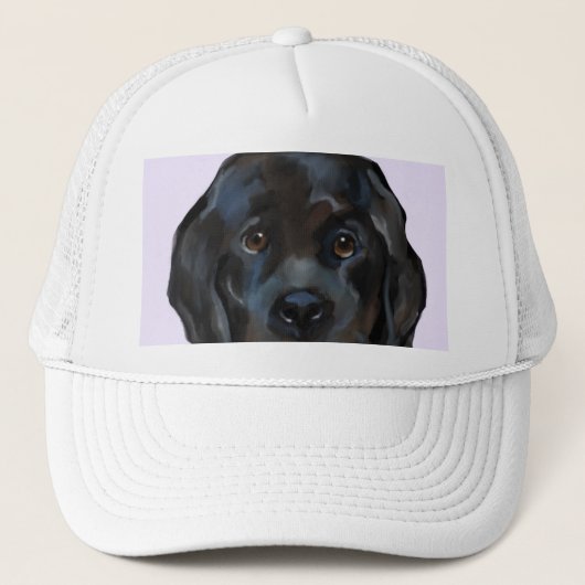 Neufundland-Hund Truckerkappe (Vorderseite)