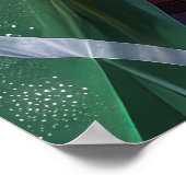 Neufundland Hund Weihnachtsfest Poster (Ecke)