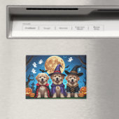 Neufundland Hunde Pumpkin Halloween Funny Magnet (In Situ (Geschirrspüler))