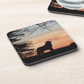 Neufundland-HundeUntersetzer Untersetzer (Linke Seite)