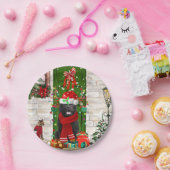 Neufundland - Hundeweihe Pappteller (Party)