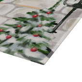 Neufundland - Hundeweihe Schneidebrett (Ecke)