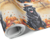 Neufundland im Herbst hinterlässt Erntedank Kunst Geschenkpapier (Rolleneckpunkt)