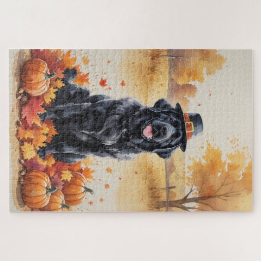 Neufundland im Herbst hinterlässt Erntedank Kunst Puzzle (Horizontal)