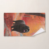 Neufundland im Herbst Leaves Fall Inspiriert Badhandtuch Set (Handtuch)