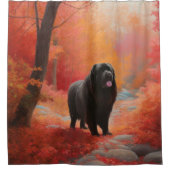 Neufundland im Herbst Leaves Fall Inspiriert Duschvorhang (Vorderseite)