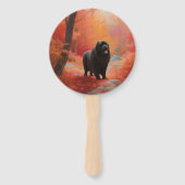 Neufundland im Herbst Leaves Fall Inspiriert Fächer (Vorderseite)