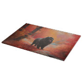 Neufundland im Herbst Leaves Fall Inspiriert Schneidebrett (Ecke)