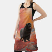 Neufundland im Herbst Leaves Fall Inspiriert Schürze (InSitu)