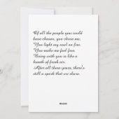 Neufundland-Jubiläumskarte. Feiertagskarte (Rückseite)