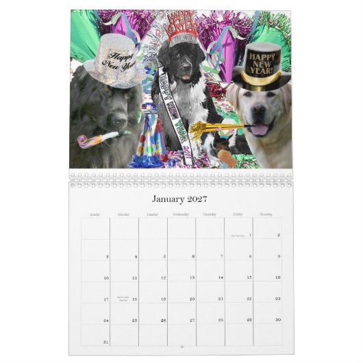 Neufundland-Kalender Kalender (Jan 2027)