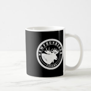 Neufundland Kanada Elch Vintage Wandern Natur Ca Kaffeetasse
