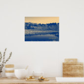 Neufundland, Kanada, Marshlands, Bäume und Wasser Poster (Küche)