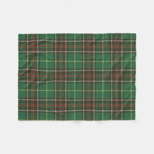 Neufundland/Labrador Original Tartan Fleecedecke (Vorderseite (Horizontal))