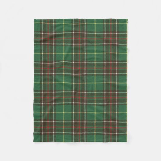 Neufundland/Labrador Original Tartan Fleecedecke (Vorderseite)