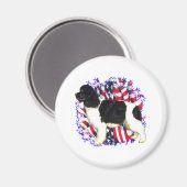 Neufundland (Landbesitzer) Patriot Magnet (Vorderseite/Rückseite)