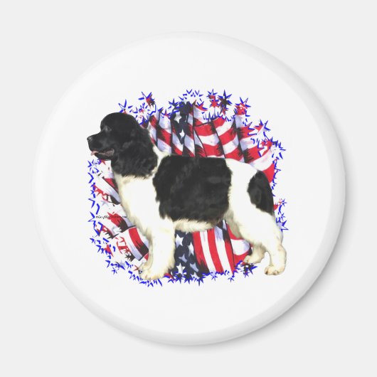 Neufundland (Landbesitzer) Patriot Magnet (Vorne)