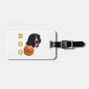Neufundland Landseer Halloween Boo Gepäckanhänger