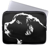 Neufundland-Laptop CaseNewfoundland Hundegeschenke Laptopschutzhülle (Vorderseite)