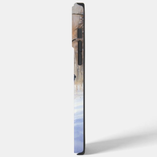 Neufundland Let It Snow Christmas Case-Mate iPhone Hülle (Rückseite / Links)