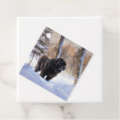 Neufundland Let It Snow Christmas Geschenkanhänger (Beispiel)