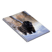 Neufundland Let It Snow Christmas Notizblock (Rechte Seite)