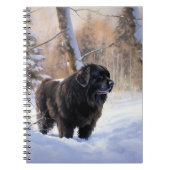 Neufundland Let It Snow Christmas Notizblock (Vorderseite)