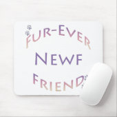 Neufundland-Liebe in First Lick Mousepad (Mit Mouse)