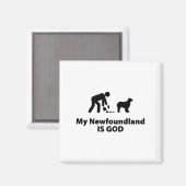 Neufundland Magnet (Vorderseite/Rückseite)