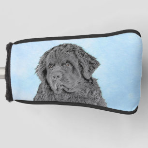Neufundland-Malerei - Niedliche Original Hunde-Kun Golf Headcover