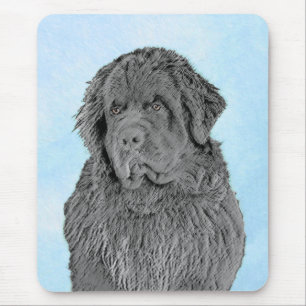 Neufundland Malerei - Niedliche Original Hunde Kun Mousepad
