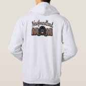Neufundland-Mama Hoodie (Rückseite)