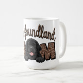 Neufundland-Mama Kaffeetasse (VorderseiteRechts)