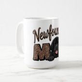 Neufundland-Mama Kaffeetasse (Vorderseite Links)
